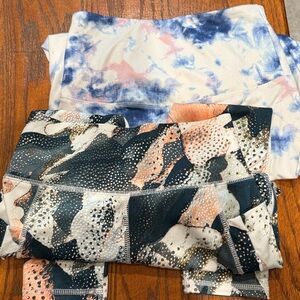 Abstract Patterned Leggings